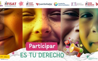 Las Plataformas Sociales Salesianas lanzan la campaña “Participar es tu derecho” para promover la participación activa de niños y niñas en la sociedad